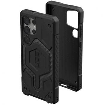 Coque robuste Urban Armor Gear Monarch Pro – 17,3 cm (6,8 in), Charbon, compatible MagSafe, Samsung S25 Ultra