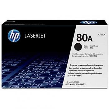 Cartouche d'encre noire HP 80A CF280A authentique