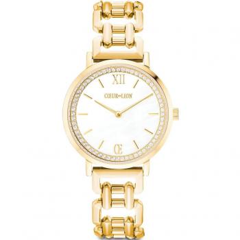 Coeur de Lion Pearl Gleam Gold Watch