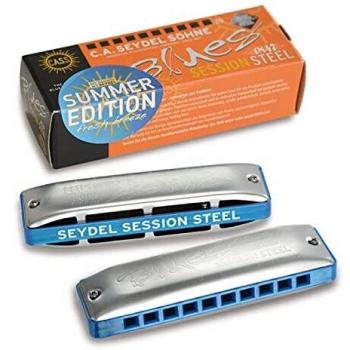 Seydel 1847 Session Steel Blues Harmonica D Summer Edition 2024