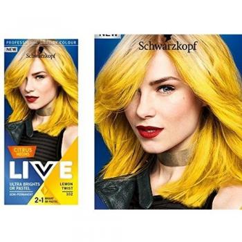 Schwarzkopf Live Bright Pastel Hair Dye 107 Lemon Twist