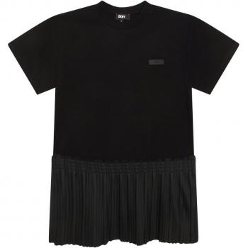 Tessuto Nera DKNY Vestito Giornaliero D32896