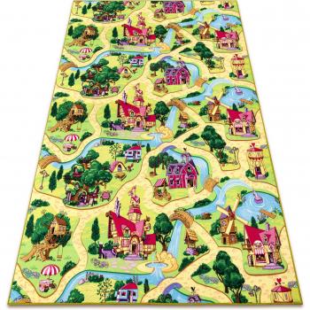Tapis Candy Village pour Enfants 100x200 cm