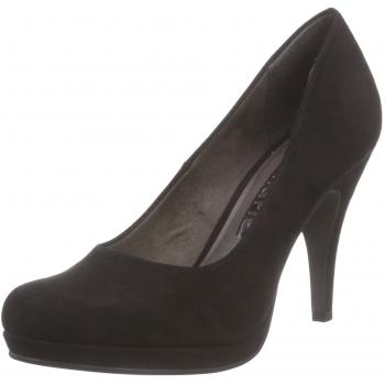 Tamaris 22407, Damen Pumps, Plateau, Schwarz, 40 EU