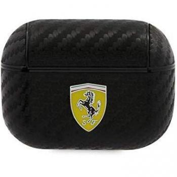 Cover effetto carbonio per AirPods Pro Ferrari