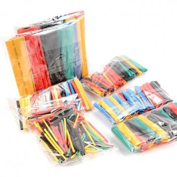 328Pcs Multi-Color Polyolefin Heat Shrink Tubing Assortment