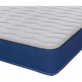 Deep Dark Blue Quilted Hybrid Spring Mattress by Cooltouch Essentials