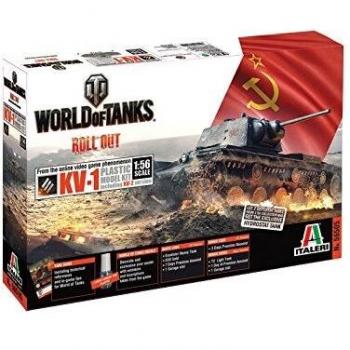 Maquette KV-1 World of Tanks 1/56