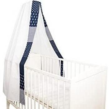ULLENBOOM ® Babybett Himmel für 70x140 cm Babybett