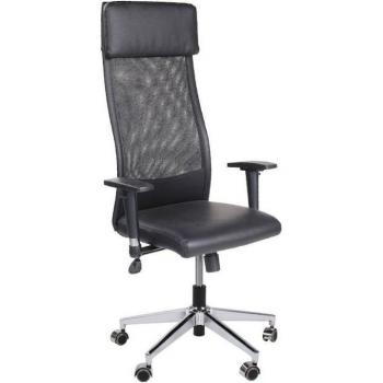 Sillón giratorio Airflow reclinable con cojín y altura regulable