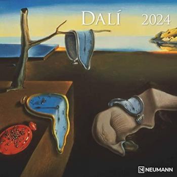 TeNeues Calendario 2024 Dali Azul – Pared Vertical 30x30