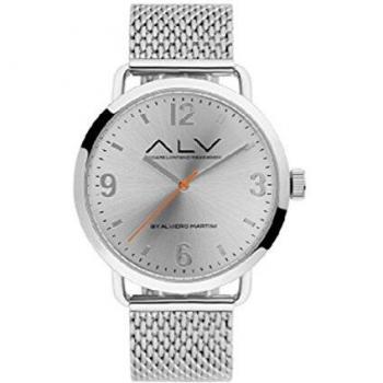 Milano-Silber-Uhr Alviero Martini alv0069 – Minimalistische Zahlen