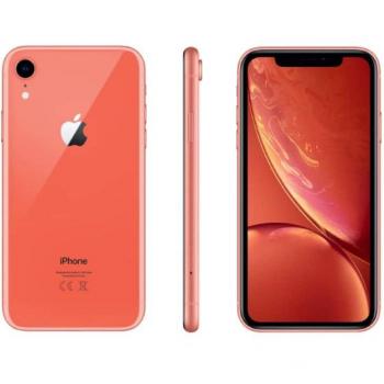 IPhone XR 64Go Reconditionné Corail Grade Éco + Coque