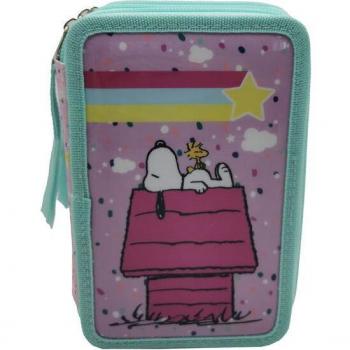 Plumier Snoopy Pig triple completo