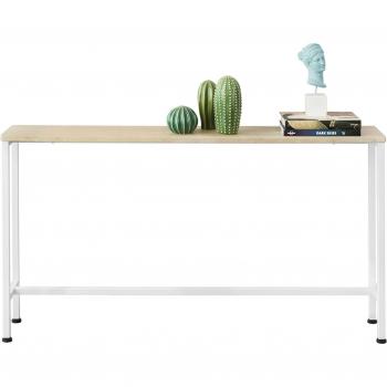 SoBuy FSB19-Z Table Console Table d'appoint Bout de canapé Table d’entrée Cadre et 4 Pieds en Fer