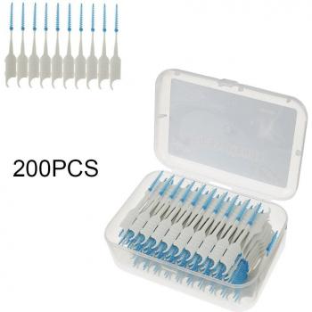 Palillos de Dientes Blanqueadores Interdentales Suaves de Silicona