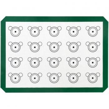 Tapis circulaire en silicone pour macarons