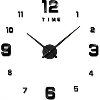 Modern Frameless Wall Clock