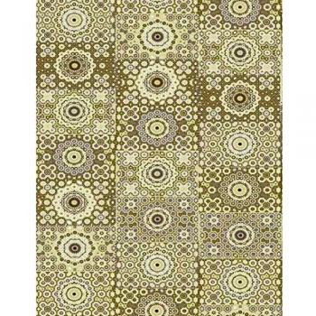 Papier DÃ©copatch 30 x 40 cm 636 mosaique vert clair