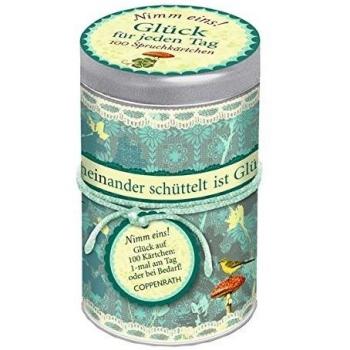 Sprüchedose: Nimm eins! Glück für jeden Tag