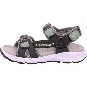 Superfit Jungen Sandalen CRISS CROS in Grau/Hellgrau (Größe 25-42)