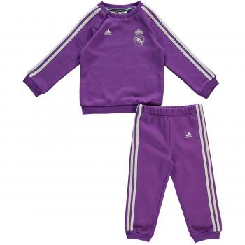 Tuta Adidas Real Madrid CF 3S Bbyjogg, Viola
