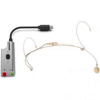 Kit Micro-casque Samson DEU1 pour diffusion avec adaptateur USB