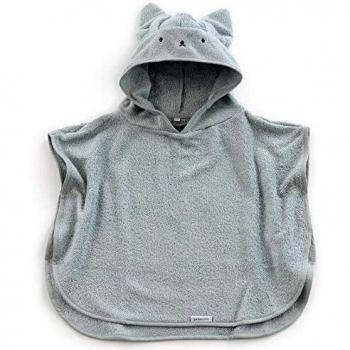 Poncho Accappatoio per Bambini 2-4 Anni
