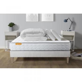 Cama Integrada 160x200 + Somier Lámina + Set de Alivio