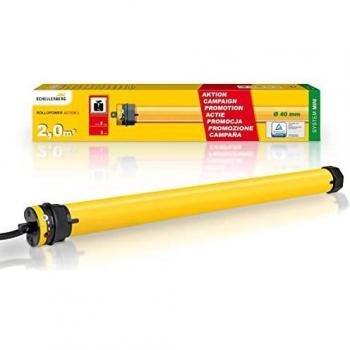 Schellenberg 20221 Rolladenmotor Action Mini für 40 mm Stahlrohrwellen, I14031