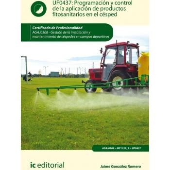 Programación y control de la aplicación de productos fitosanitarios en el césped. AGAJ0308