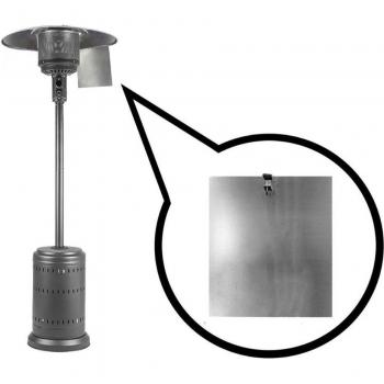 Écran de chaleur pour radiateur à gaz
