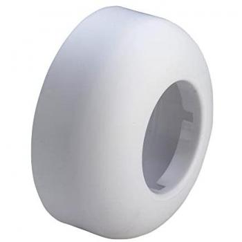 Rosette DN 40 en plastique blanc, Viega 282530, dimensions 80x35 mm