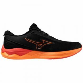 Zapatillas de Running Mizuno Wave Revolt 3 Hombre Negro/Nasturtium/Cayenne
