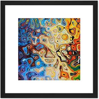 Radiant Hues 8x8 Wooden Wall Print