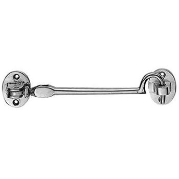 Chrome Hook & Eye – 102 mm Lightweight Cabin Hatch Lock