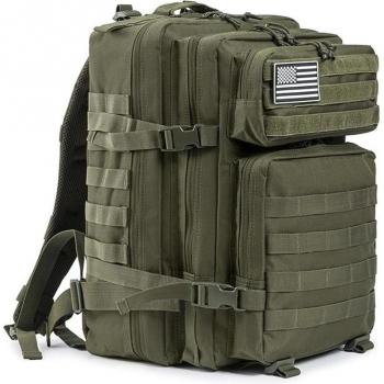 Mochila Táctica de 45 Litros para Caza y Senderismo con Molle