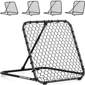 QUICKPLAY PRO Rebounder – 7 x 7' Soccer Rebounder with Adjustable Angle Return Net