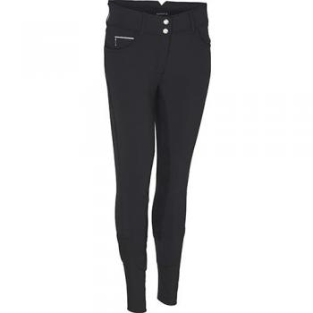 Equipage Andalouse F/S Alos Stretch Reithose Schwarz für Damen (34)