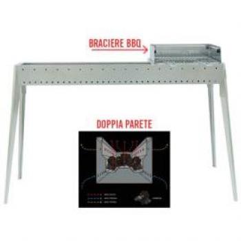 Gril à Brochettes El Gaucho en Inox