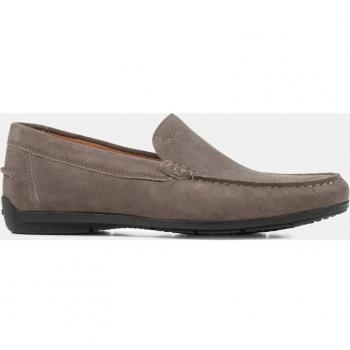 Mocassin Cuir Geox Siron U SIRON 6 Taupe 45