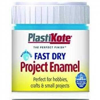 PlastiKote Fast Dry Enamel Paint B8 Bottle Sky Blue 59ml