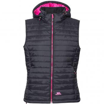 Trespass FAJKGIN20001_BLKM Veste rembourrée Femme, Noir, FR : M