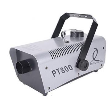 Machine à fumée avec 800W, 2 télécommandes et 1L de liquide