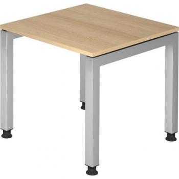 Schreibtisch Eiche 80x80cm Ufuß