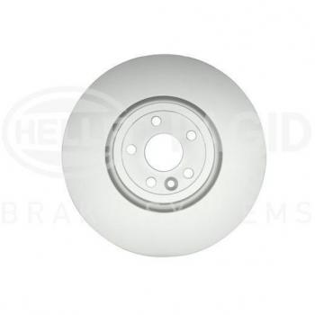 Vorderachse Bremsscheibe Hella 8DD 355 132-481