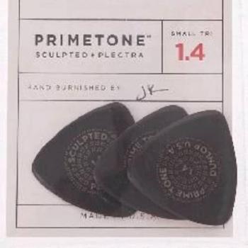 Médiators Jim Dunlop Primetone 1,4 mm Triangle avec Grip