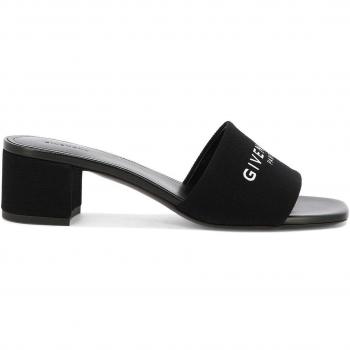 Givenchy Women's 4G Canvas Heels – Black, Size 37