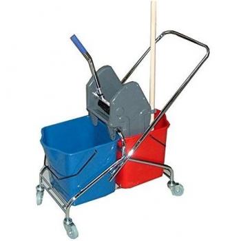 Gnp Carrello Pulizie Strizzatore +2 Secchi 25 Lt. Art.0470B