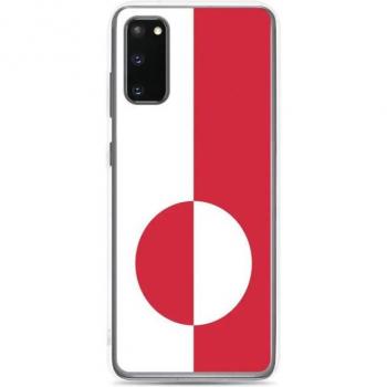Samsung Galaxy S21 Plus Greenland Flag Flexible Skin – Vibrant Colors